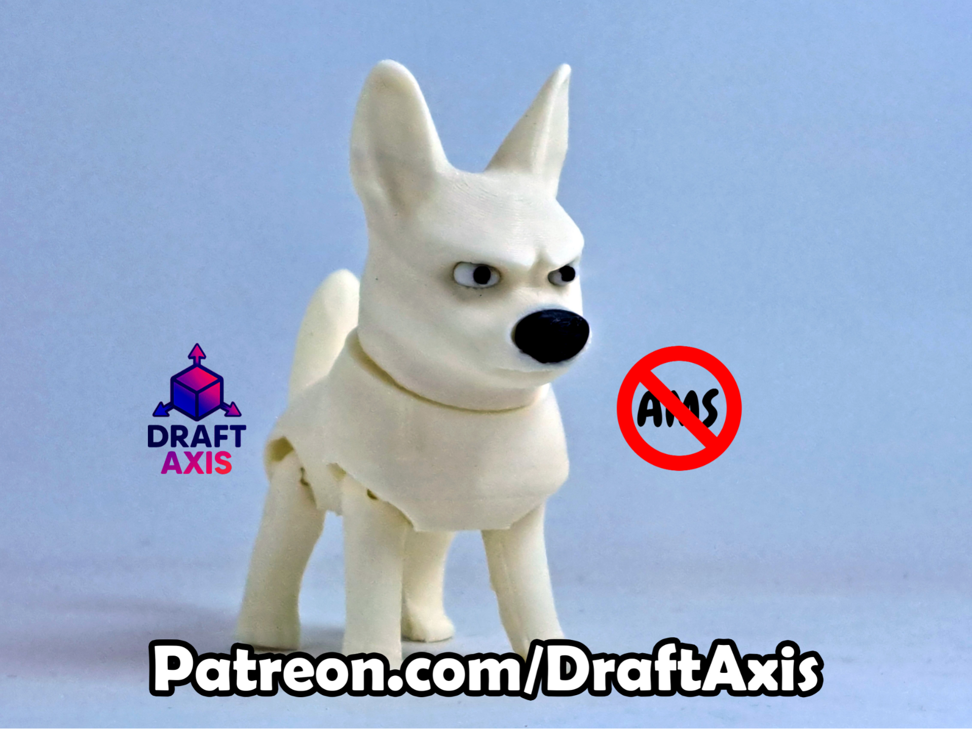 Bolt - Articulated Superhero Dog