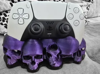 DualSkull - PS5 controller throne