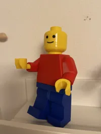 Tête Brick Man pour Blank Giant Minifig — photo 1