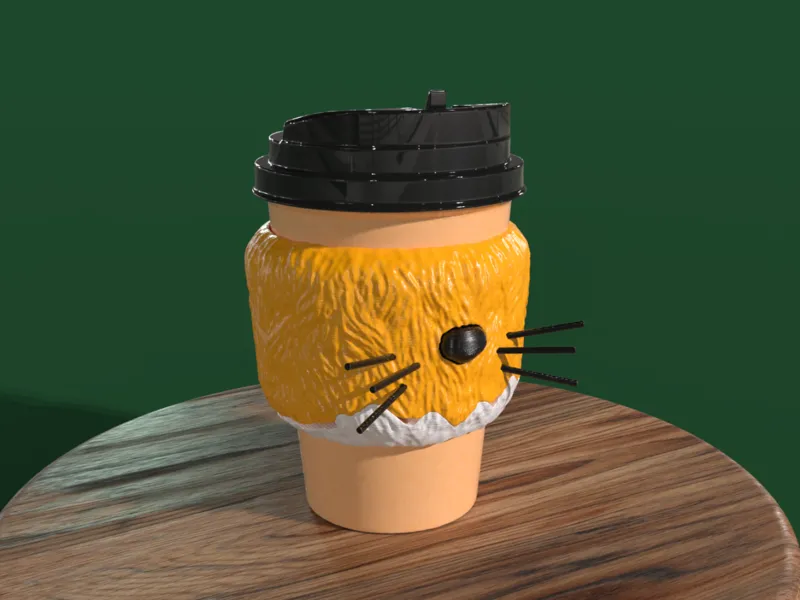 Fuzzy Kit - cold/hot cup shield