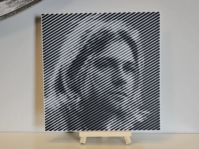Kurt Cobain Nirvana Halftone Wall Art by Ikonic3D