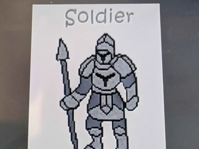 Soldier Token - Magic the Gathering