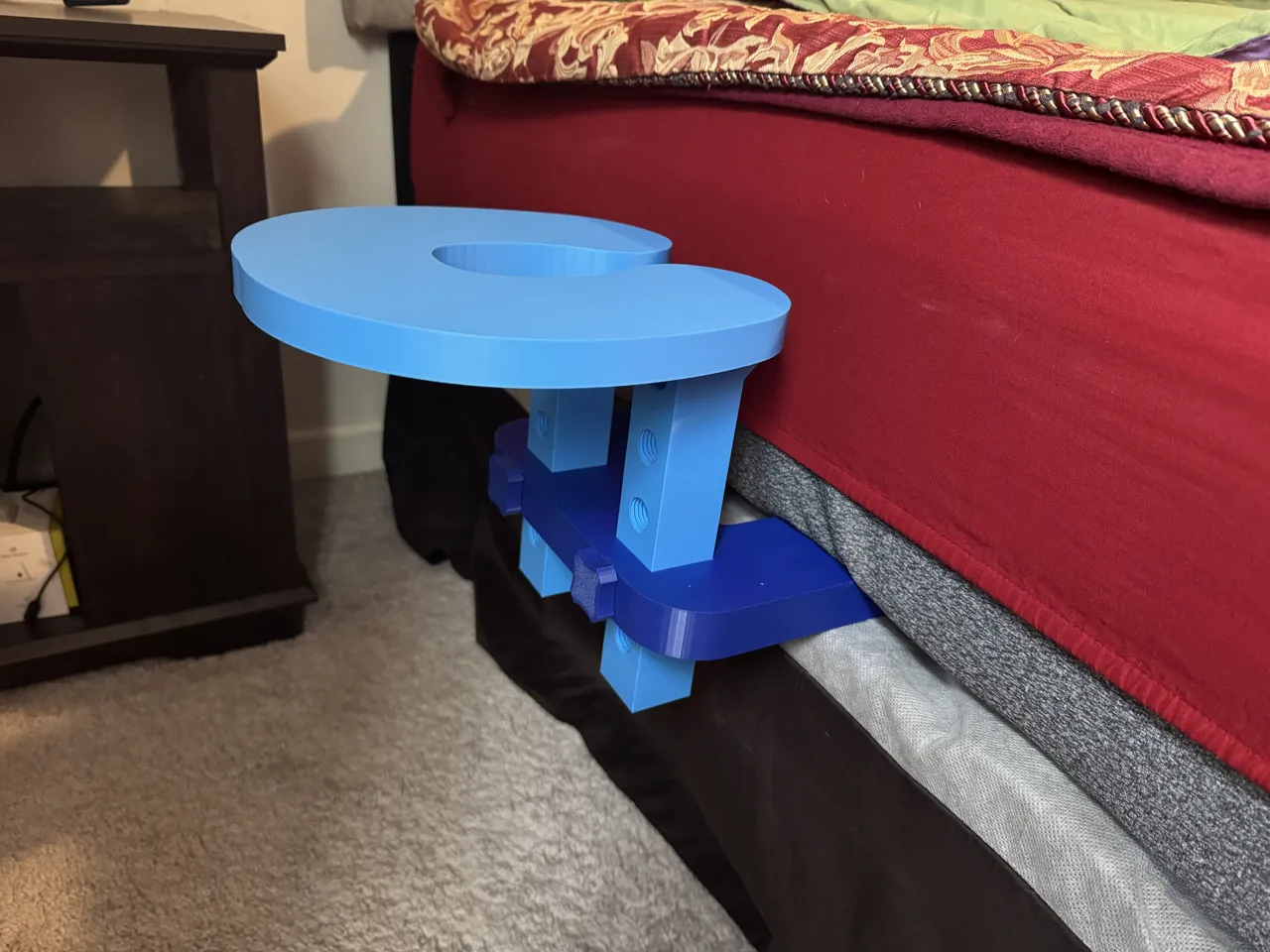 Adjustable Massage Headrest for Beds view 3