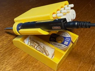 TS100 Stand With Solder Dispensers And Tip Holders
