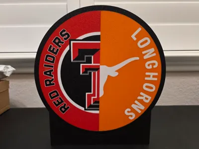 Red Raiders/Longhorns - A House Divided Lightbox