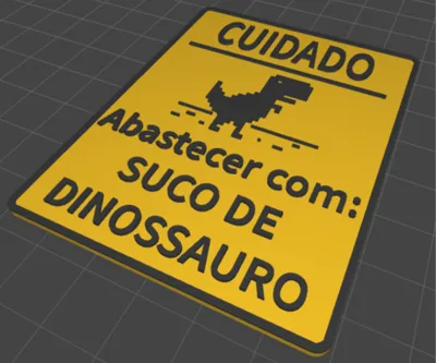 Funny fuel sign  PT-BR
