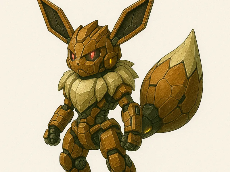 Mecha-Eevee Figure
