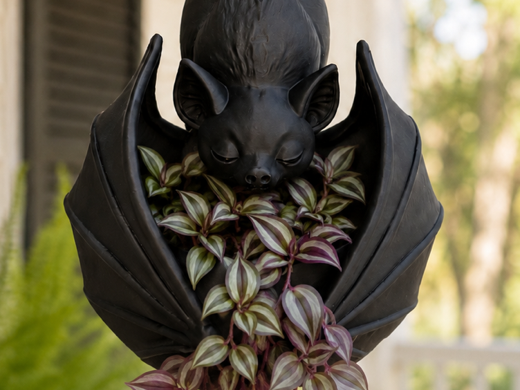 Cute Bat Hanging Planter