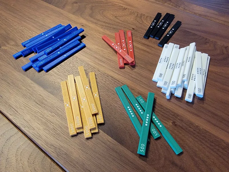 Riichi Mahjong Tenbou / Scoring Sticks