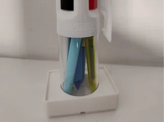 Giant 4 colors BIC holder - Gridfinity 2x1.5x3