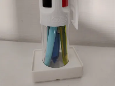 Giant 4 colors BIC holder - Gridfinity 2x1.5x3