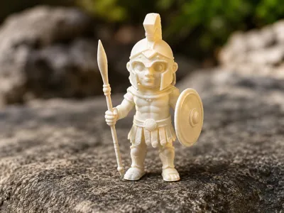 Cute Homeric Warrior