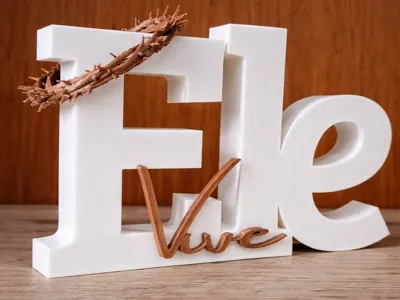 He Lives | Minimalist Decoration