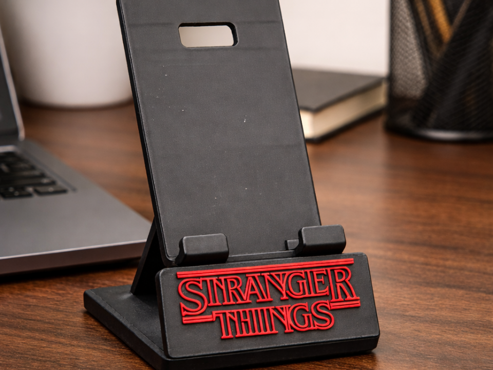 Miniatura 1 do modelo 3D Stranger Things Phone Stand