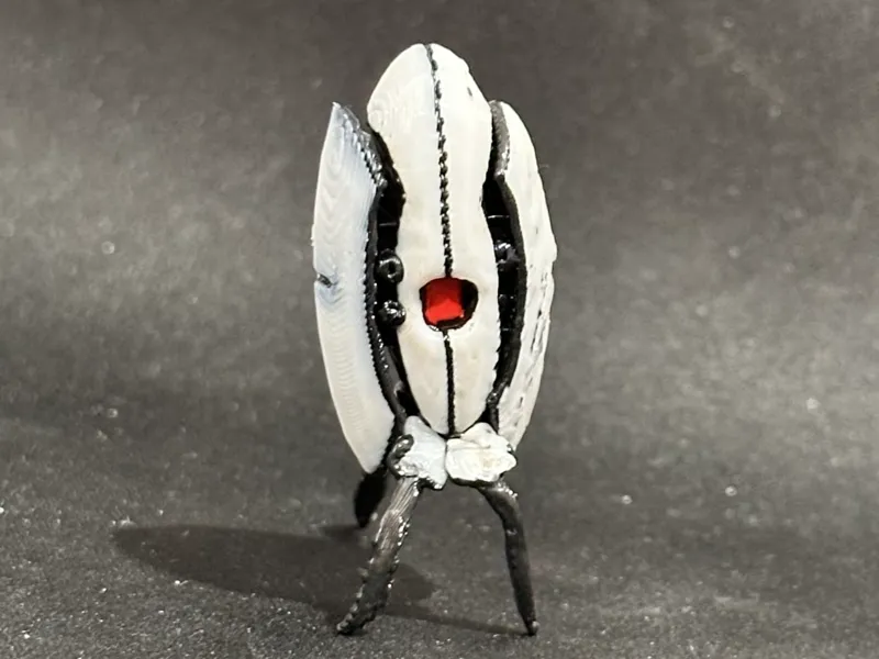 Turret from Portal - Print in Place Miniature