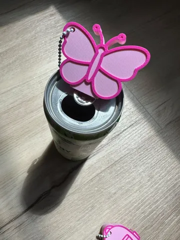 Modelo para impresión 3D: ABRIDOR DE LATA- BORBOLETA — vista de referencia 3