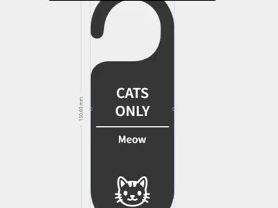 Cats only