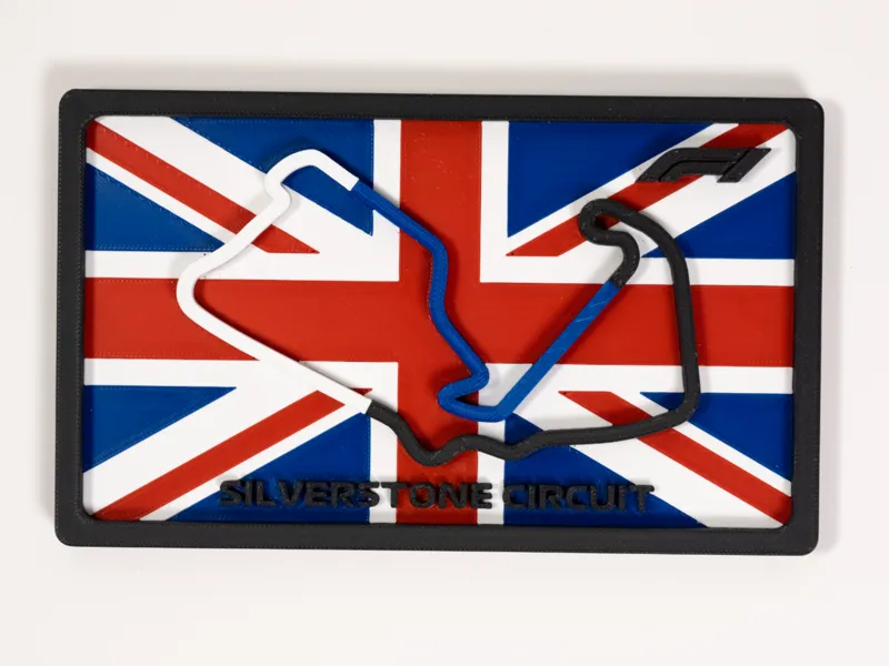 UNITED KINGDOM SILVERSTONE F1 FRAME