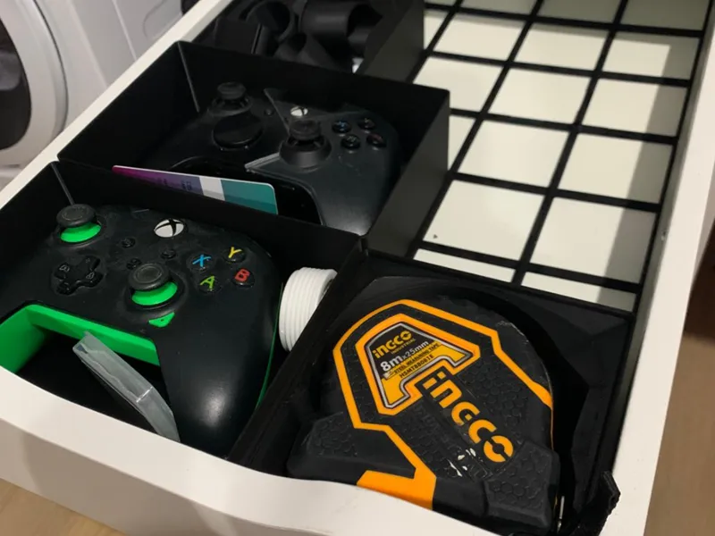 Gridfinity per Alex Ikea cassettiera