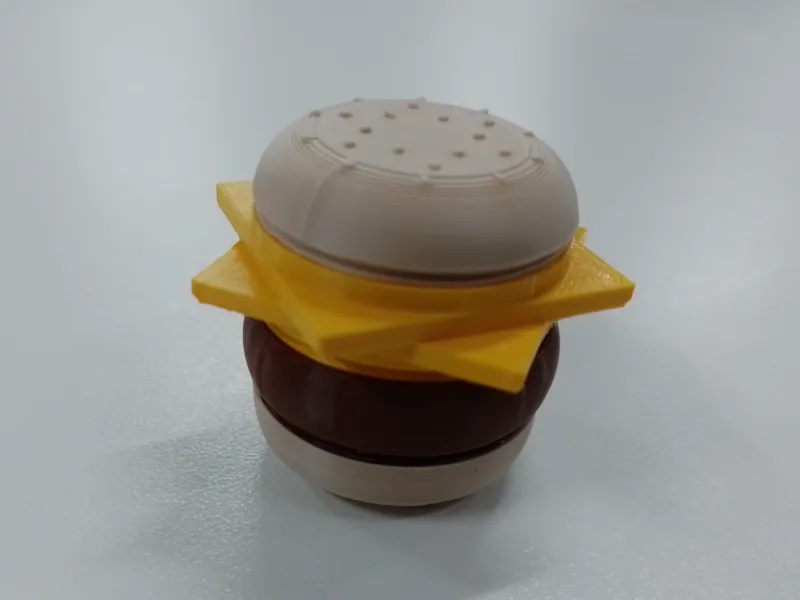 Organizador de hamburguer em camadas