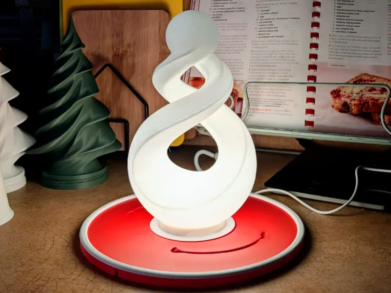 Abstract Snowman Light