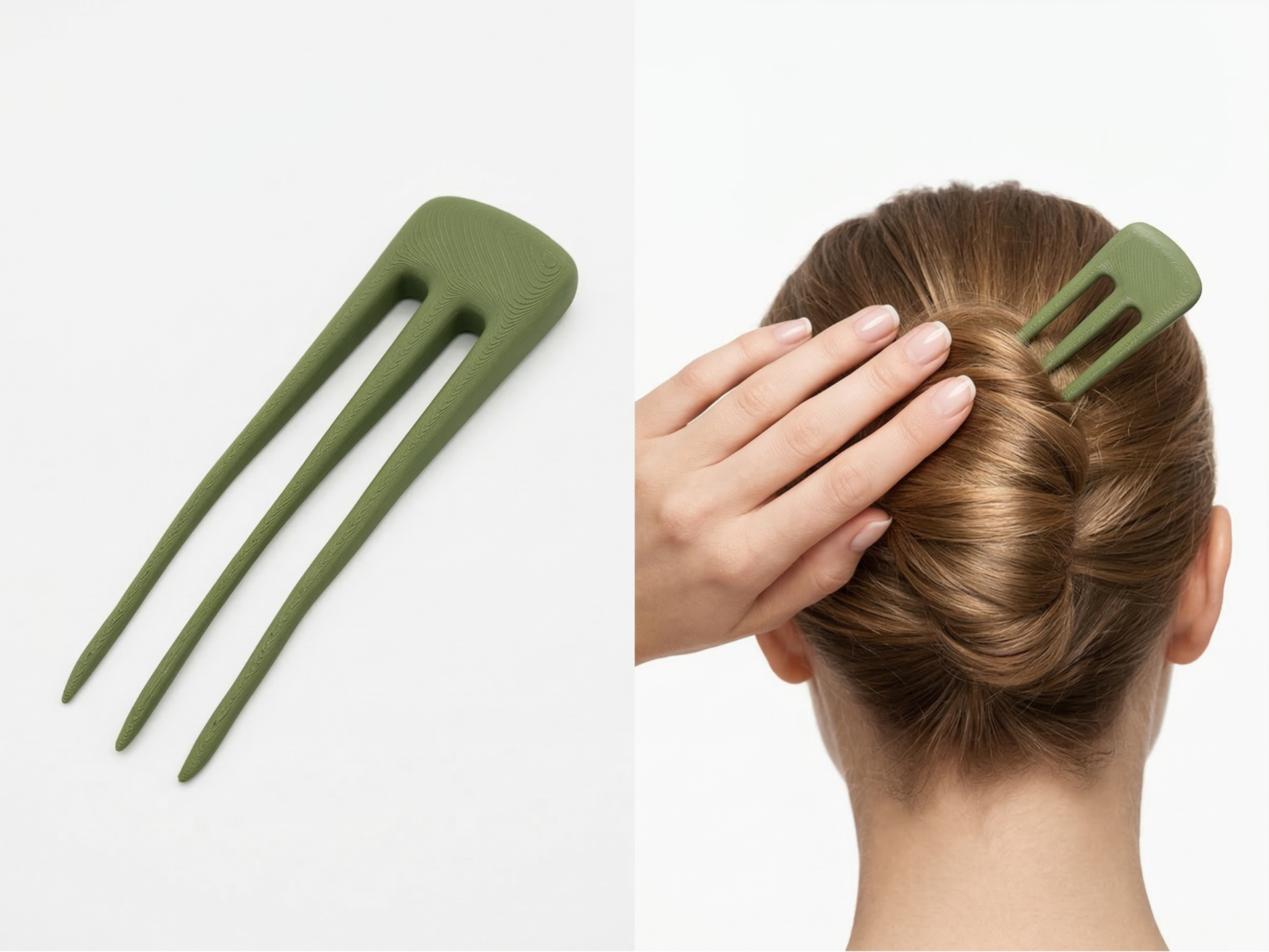 3-prong Hair Stick - French Fork