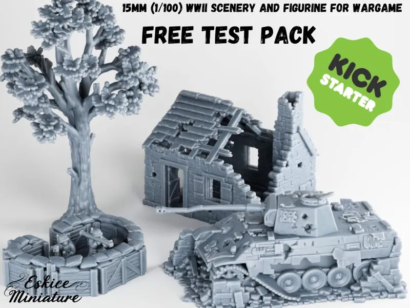 FREE WW2 LATE WAR TEST PACK (15MM / 1:100 SCALE)
