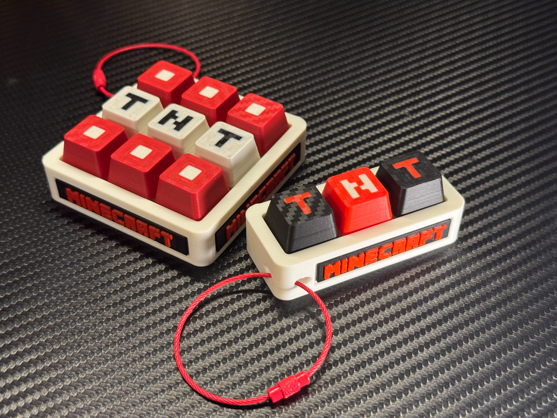 Minecraft TNT Clicker & Keychain