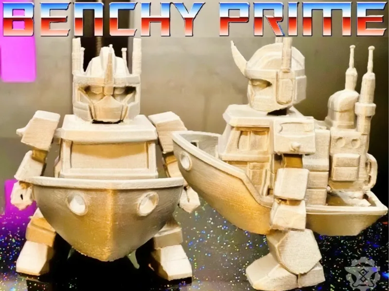 Benchy Prime – Tugbot Defender of the Makerverse