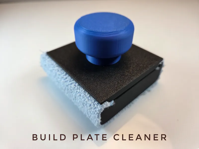3D Printer Build Plate Cleaner Tool