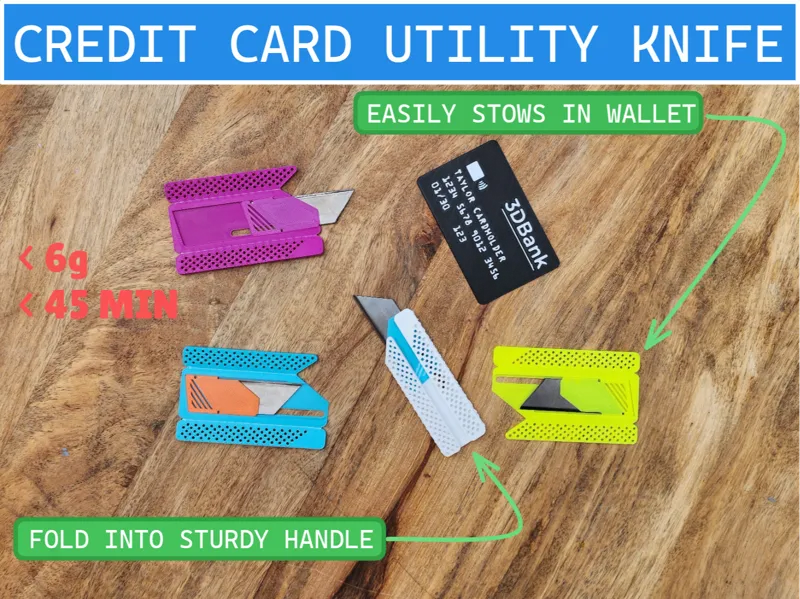 Credit Card Utility Knife