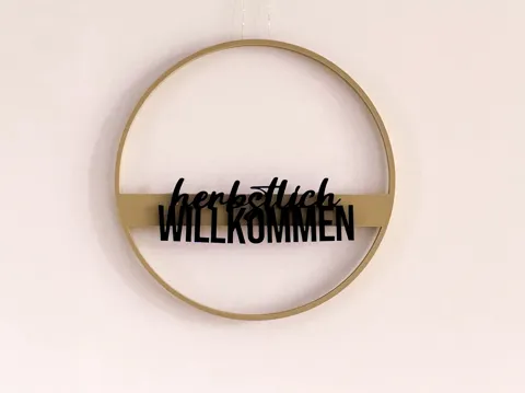 Clip o pieza de sujeción: herbstlich willkommen – AutumnSet – for BloomFrame — referencia de MakerWorld