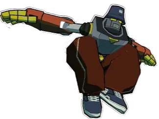 Bomb Rush Cyberfunk graffiti logo