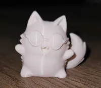 Chat 8 cm de hauteur