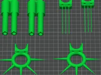 0.2mm layer, 2 walls, 15% infill