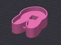 BOTTOM [KEYCHAIN] | 0.2mm layer, 3 walls, 15% infill