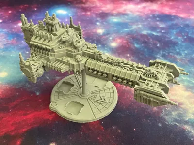 BFG Space Marine Battle Barge