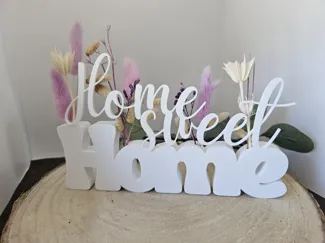 Home Sweet Home Deko Schriftzug