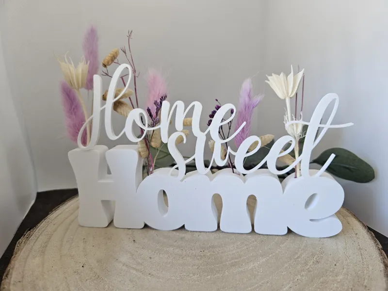 Home Sweet Home Deko Schriftzug