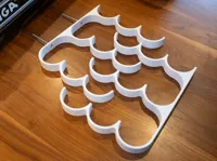 0.2mm layer, 3 walls, 15% infill (2 brackets)