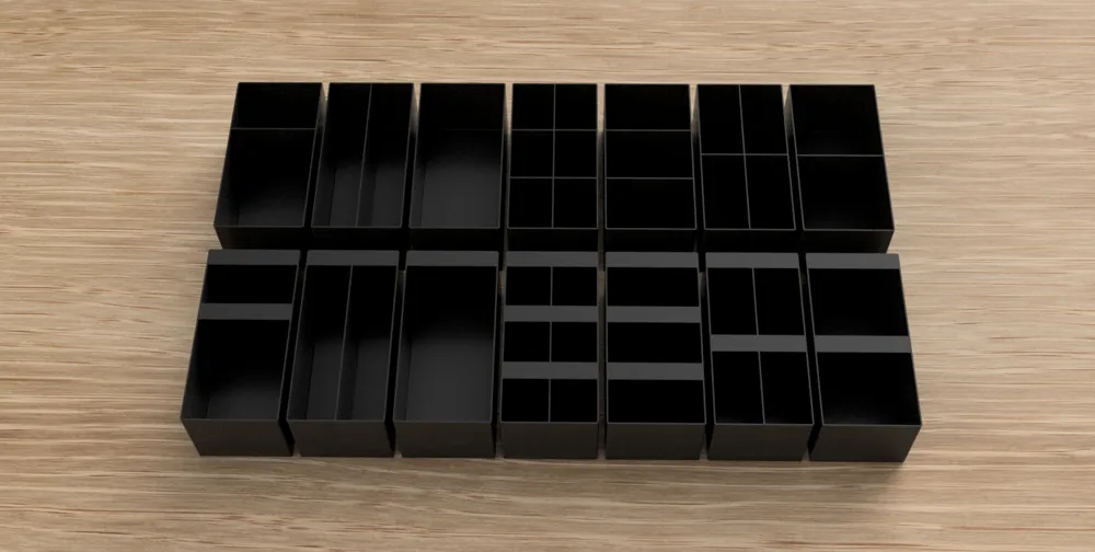 Modular Insert Box Modular Inserts for Hünersdorff Organiser Boxes by Phil - MakerWorld
