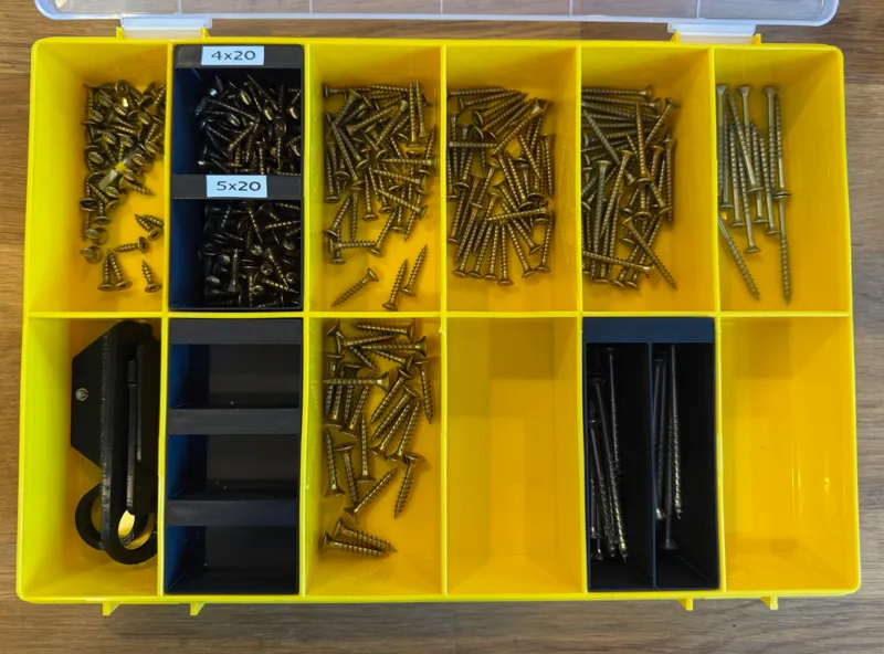 Modular Inserts for Hünersdorff Organizer Boxes