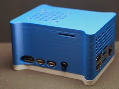 Raspberry Pi 4B Case for Noctua A4x20 and PiCam-v3