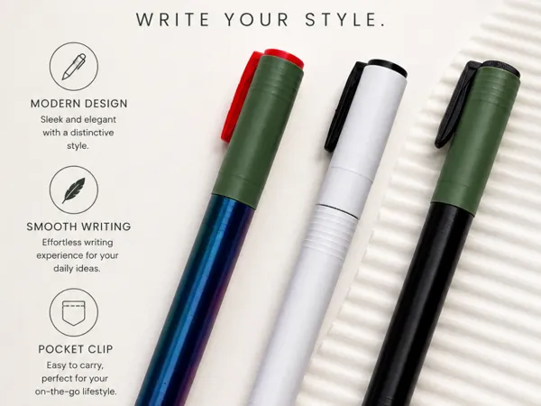 Stylo ergonomique personnalisable