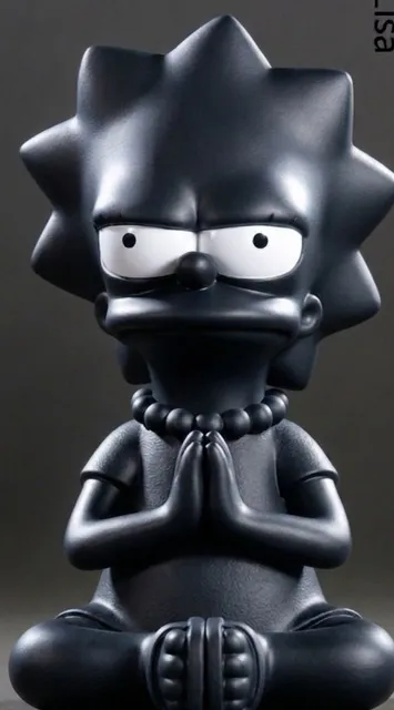 Grumpy Lisa Simpson Zen - Free 3D Print Model - MakerWorld