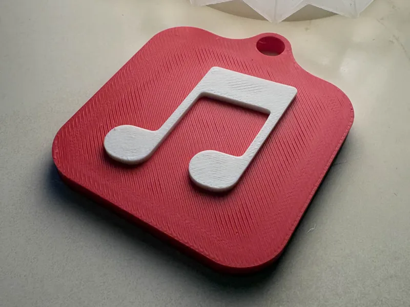 Apple Music Keychain