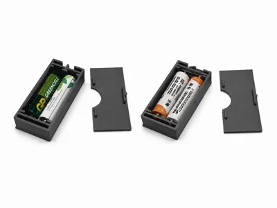 Modular AA and AAA battery compartment
