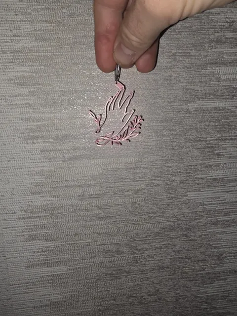 keychain/earring view 2