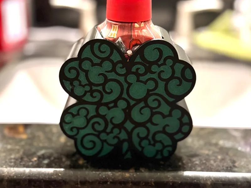4-Leaf Clover Mouse Heads B&BW Foaming Soap Holder