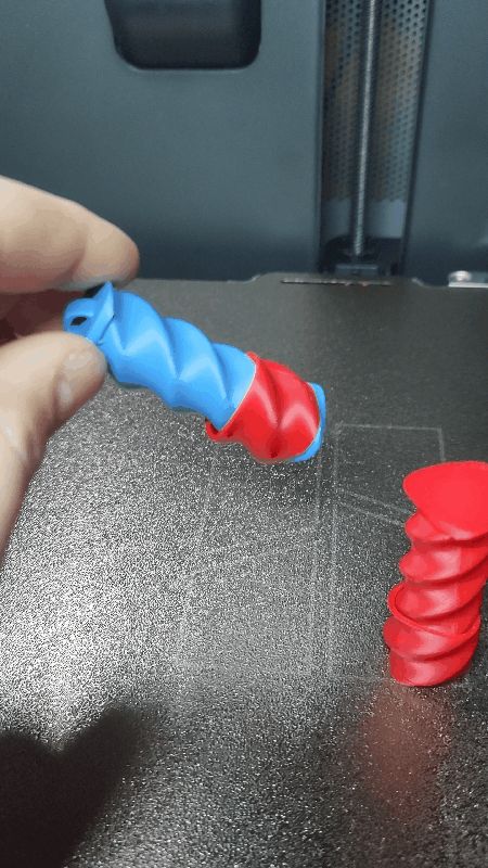 Spiral Fidget Keychain or no Keychain